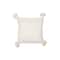 Hello Honey® Cream & Mustard Striped Pillow with Tassels